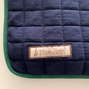 Thermatex Quater Rug Lændedækken - Navy/Grøn